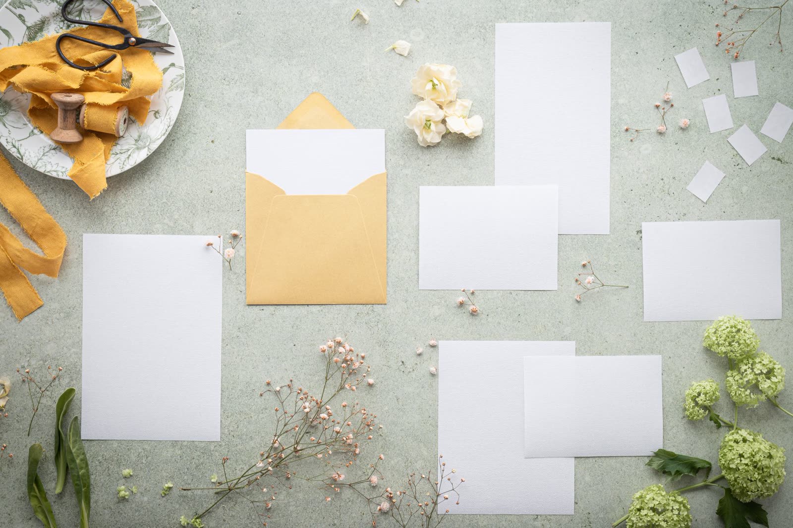 Suite de papelería de boda con sello de cera